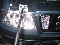 LED Headlight install