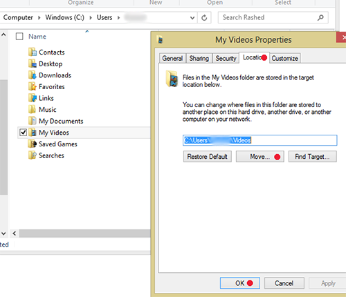 Media Library Location Change to MicroSD Card on Windows RT